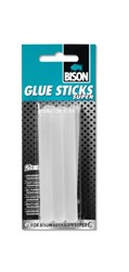Bison lijmpatronen transparant 100x11mm / doos 12 pak a 6 stuks 