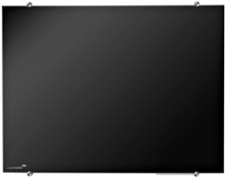 Glasbord 90x120cm zwart