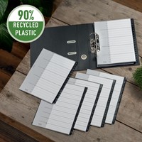 Tabblad Leitz Recycle A4 11-gaats 1-20 extra breed PP-3