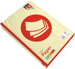Kopieerpapier Quantore Colour A3 120gr kanariegeel 250 vel
