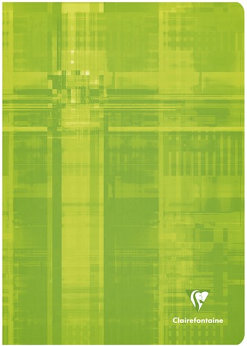 Schrift Clairefontaine A4 lijn 80 pagina's 90gr assorti-1