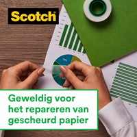 Plakband Scotch Magic 819 19mmx25m onzichtbaar 3 rollen-1