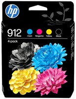 Inktcartridge HP 6ZC74AE 912 zwart + 3 kleuren