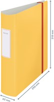 Ordner Leitz Cosy Active 180° 82mm PP A4 warm geel-2