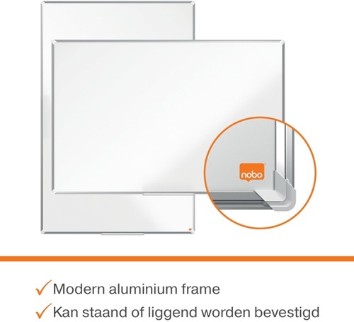 Whiteboard Nobo Premium Plus 50x89cm emaille-14