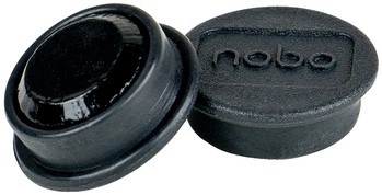Magneet Nobo 24mm zwart 10 stuks-3
