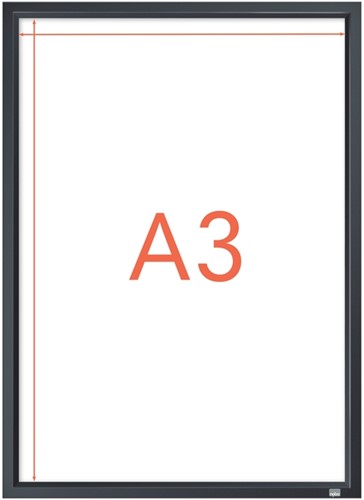 Kliklijst Nobo Impression Pro A3 zwart-1