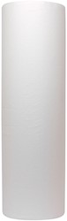 Onderzoektafelpapier Euro Products 2-laags 45cmx100m 250 vel wit 138047