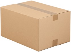 Amerikaanse vouwdoos IEZZY 200x150x100mm B-golf bruin