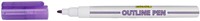 Viltstift Online Outline assorti doos à 6 stuks-2