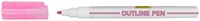 Viltstift Online Outline assorti doos à 6 stuks-3
