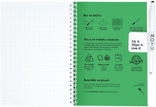 MOYU A5 Hardcover Flashy Moss-1