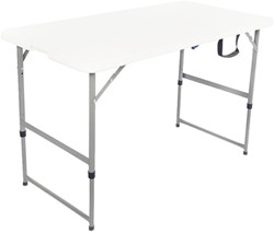 Vouwtafel BRASQ 120x60x74cm FC120 wit