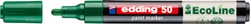 Paintmarker edding 50 EcoLine op waterbasis 2-3mm groen