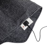 Stoelhoes verwarmd Montandor Infrarood grijs-1