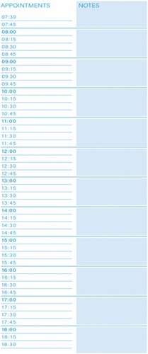 Things to do Djois Atlanta recycled papier Today 140x297mm 125vel 70gr blauw-3