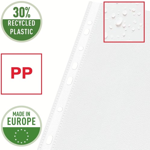 Showtas Esselte standaard 0,07mm PP A4 100 stuks-3