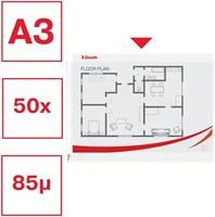 Showtas Esselte PP A3 11-gaats dwars 50 stuks-4