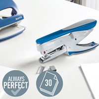 Niettang Leitz bovenlaadmodel P3 30 vel blauw-1