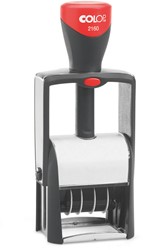 Woord-datumstempel Colop Heavy Duty 2160 Classic Line personaliseerbaar