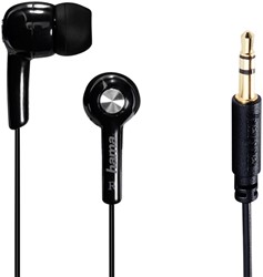Oortelefoon Hama in-ear Basic4Music zwart
