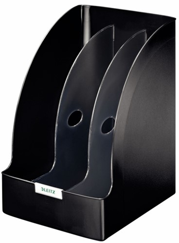 Tijdschriftcassette Leitz Plus jumbo zwart