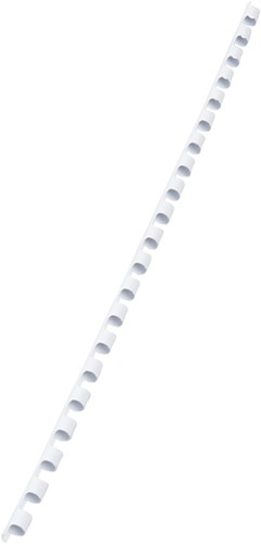 Bindrug GBC 6mm 21-rings A4 wit 100 stuks-3