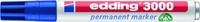 Viltstift edding 3000 rond 1.5-3mm blauw-2