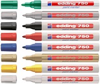Paintmarker edding 750 op oliebasis 2-4mm blauw-3