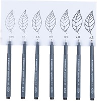 Fineliner Staedtler Pigment 308 zwart 0.4mm-4