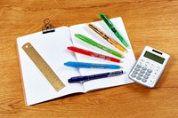 Rollerpen PILOT friXion medium rood blister à 1 stuk + 3 vullingen-1