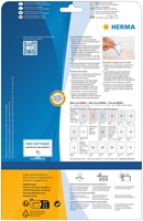 Naambadge etiket HERMA 4514 80x50mm wit 200 stuks-1