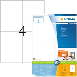 Etiket HERMA 4627 105x148mm A6 premium wit 800 stuks