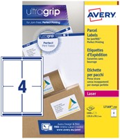 Etiket Avery L7169-250 99.1x139mm wit 1000 stuks-2