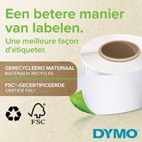 Etiket Dymo LabelWriter adressering 28x89mm 1 rol á 130 stuks wit-3