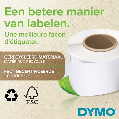 Etiket Dymo LabelWriter adressering 28x89mm 1 rol á 130 stuks wit-3
