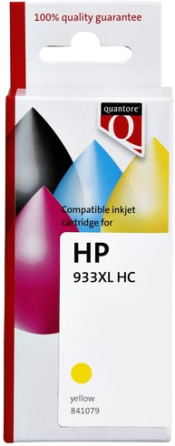 Inktcartridge Quantore alternatief tbv HP CN056AE 933XL geel