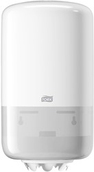 Poetspapierdispenser Tork M1 Elevation klein wit 558000