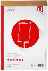 Flipoverpapier Quantore 65x95cm 50vel opgerold in verzenddoos