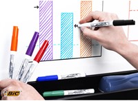 Whiteboardmarker Bic Velleda 1741 rond medium groen-1