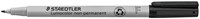 Viltstift Staedtler Lumocolor 316 non permanent F zwart-2