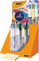 Balpen Bic 4kleuren medium Hydro ass
