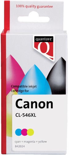Inktcartridge Quantore Canon CL-546XL kleur