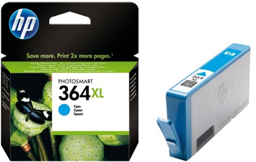Inktcartridge HP CB323EE 364XL blauw HC