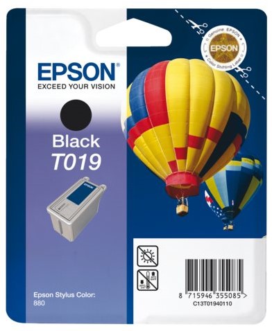Inktcartridge Epson T019401 zwart