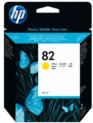 Inktcartridge HP C4913A 82 geel
