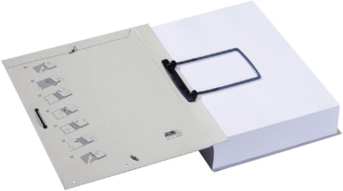 Dossiermap Djois Extension File 70mm 335gr grijs-1
