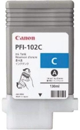 Inktcartridge Canon PFI-102 blauw