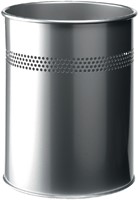 Papierbak Durable 3300-23 15 liter 30mm perforatie zilver