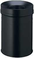 Papierbak met vlamdover Durable 3325-01 15 liter zwart